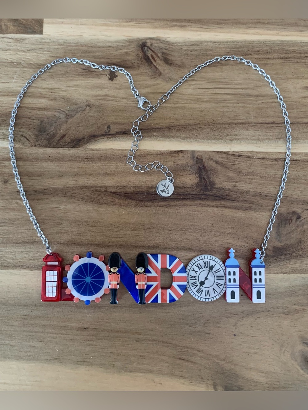 Erstwilder London Town Necklace NWOT